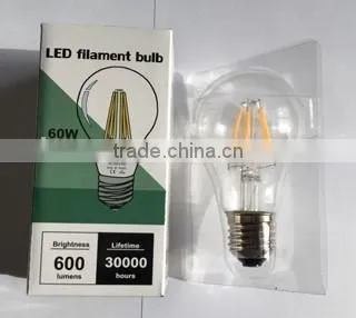 LED New Filament Type and CE, Energy Star, ETL, RoHS, UL Certification LED Filament Lamp 8W photo-4