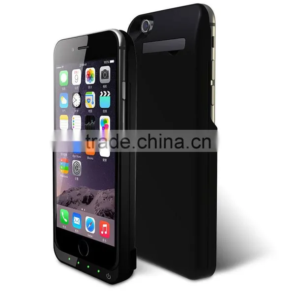 Wholesale Cheap China 6000 MAh External Battery Door Back Cover for IPhone 6, Charger Power Bank Plastic Case for IPhone 6 photo-4