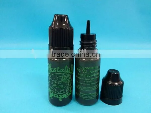 Hot Sale Plastic E-liquid Bottle With Printing, Plastic Dropper Bottle