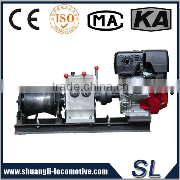 Gasoline Speedy Petrol 5 Tons Engine Powered Hoist Winch 5 Tons photo-6