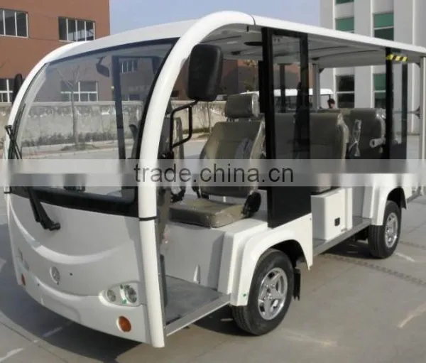 14 Seats Electric Sightseeing Bus Shuttle Bus on Sale photo-6