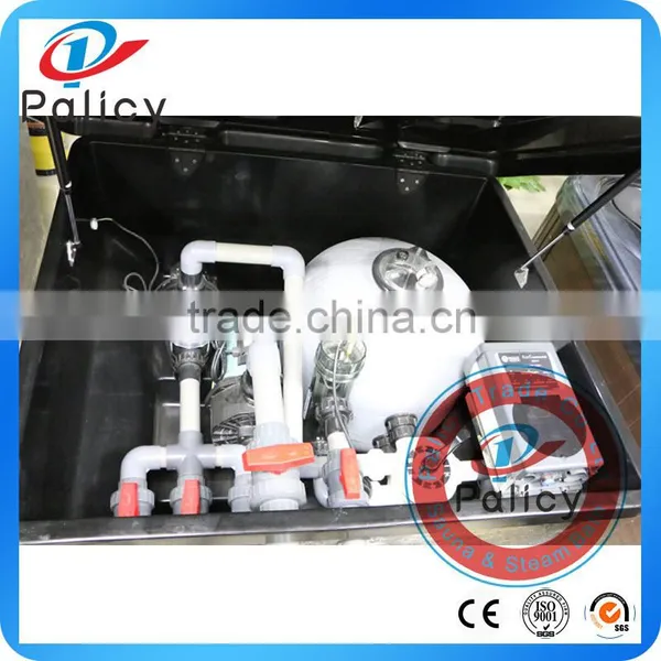 Strong Functional Integrative Swimming Pool Filter for Ladder/led Light /water Treatment Above Ground Pool photo-4