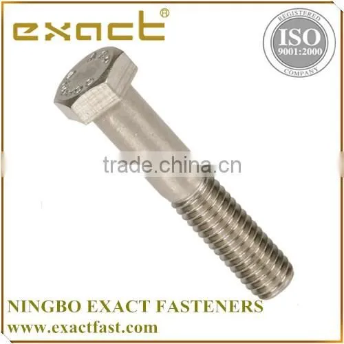 DIN931 Grade 8.8 Half Thread Carbon Steel Hex Bolt and Nut photo-3