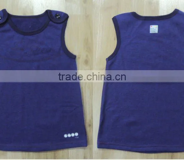 100% Wool Girls Dress;100% Wool Girls Vest