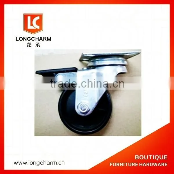 40mm TPR Ball Bearing Caster Flat Furniture Casters Chair Caster photo-6