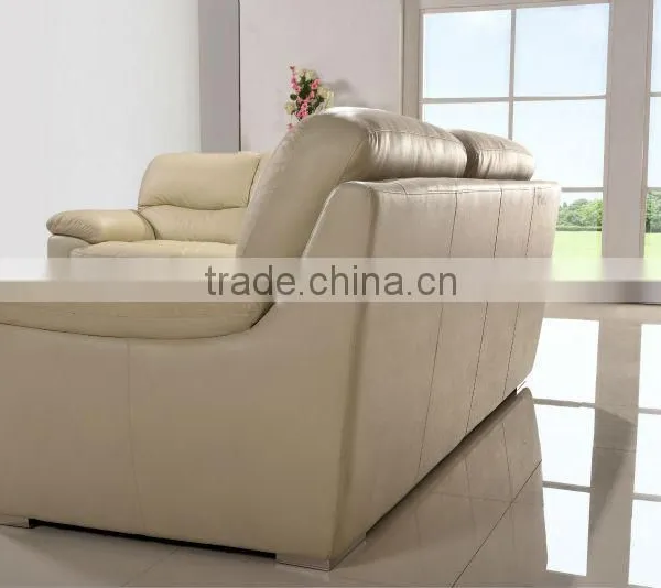 Modern Leather Sectional Couch Sofa Made in China photo-2