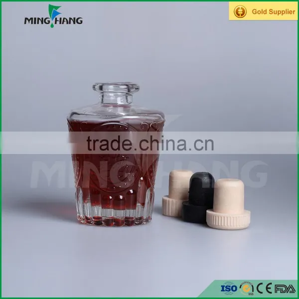 Fancy Reed Diffuser Glass Fragrant Bottles With Stopper photo-2