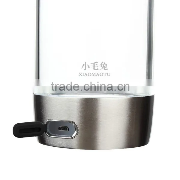 500ml Intelligent Portable Hydrogen Rich Water Ionizer Maker Generator Bottle photo-3