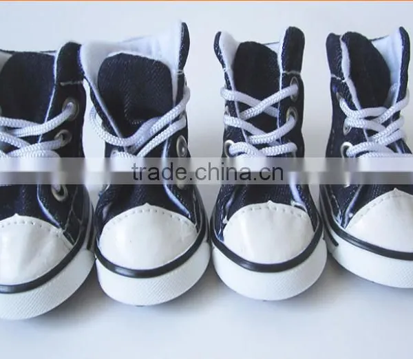 Pet Denim Puppy Sporty Shoes Boots photo-2