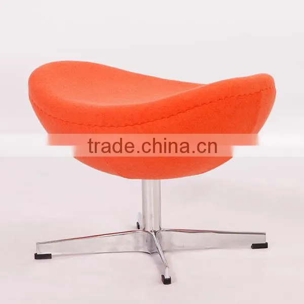Commercial Furniture Leisure Chair Fabric Egg Chair Stool Ottoman photo-3