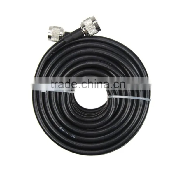10 Meters 50-5D Black Color Repeater Signal Cable photo-2