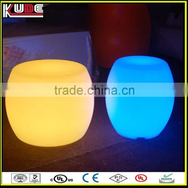Flash Colors Changing LED Bar Stool/Drum Stool For Outdoor Party Used photo-4