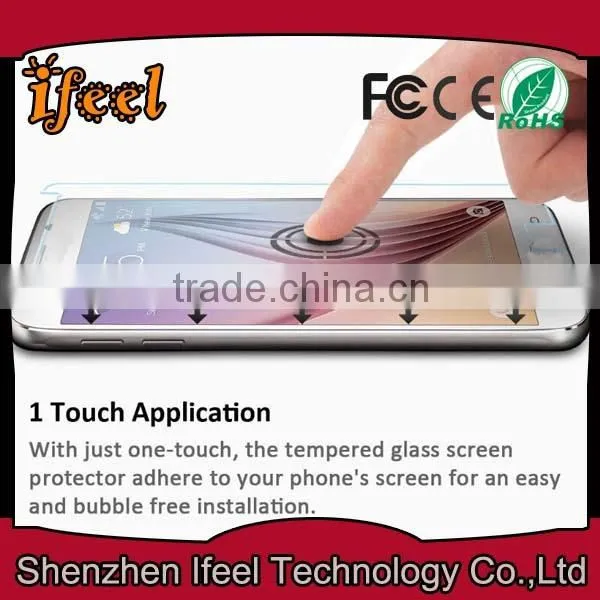 Full Coverage 3D 9h Hardness Tempered Glass Screen Protector For Samsung Galaxy S6 Edge photo-3