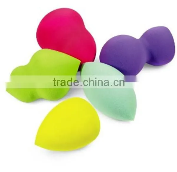 Beauty Supply Oval Makeup Sponge Latex Free Cosmetic Powder Puff for Girls photo-3