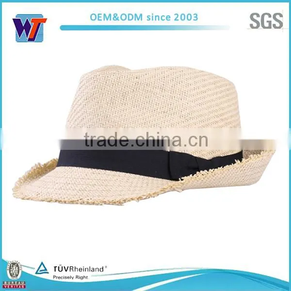 2015 Felt Satin Kippah Brim Hat Bulk Top Hats for Men photo-6