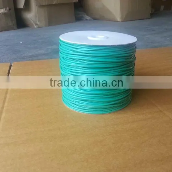 pvc rope for tie the tree/bamboo green rope/PVC cable for bamboo support