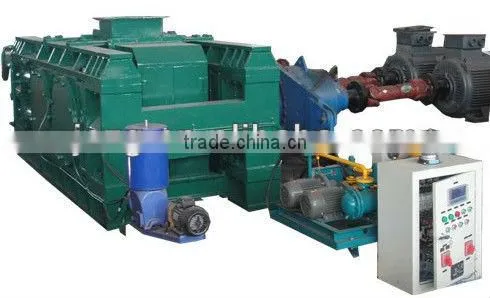 Heated roller press