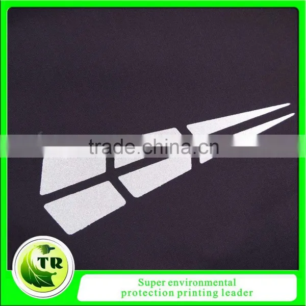 Durable Silicone Reflective Heat Transfer Printed Logo