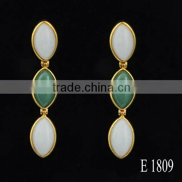 Gold Plating Earrings Jewelry in Brazil Wholesale Price New Design Earrings photo-4