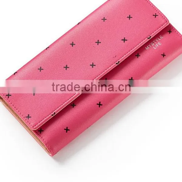 2016 Newest Zip Genuine Leather Women Wallet, Zip Clutch Wallet photo-5