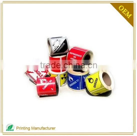 Custom Tamper Warranty Warning Sign Label Sticker Printing