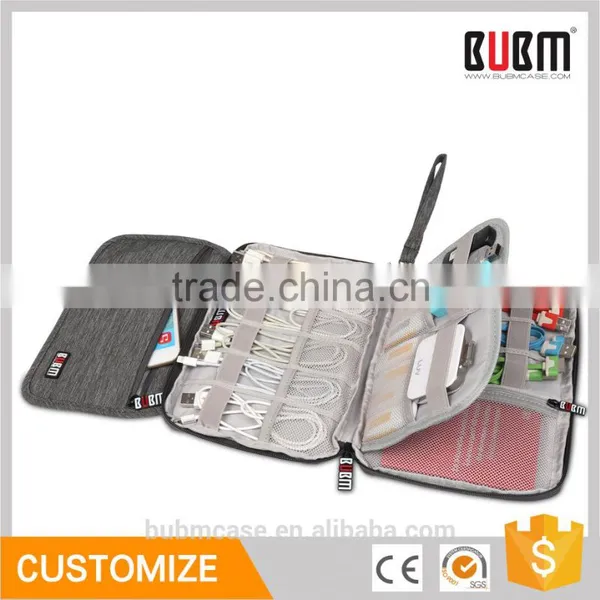 BUBM Promotional Gift Personal Organizer Bag Cable Storage Case for Power Bank photo-6