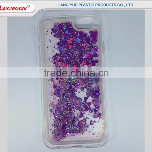 Mobile Phone Moving Glitter Case Cover for Samsung Galaxy j7 S6EDGE G928F G928V G9280 S6PLUS S6EDGE PLUS photo-4
