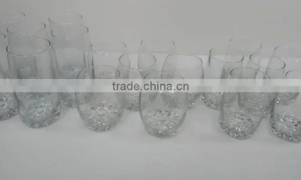 18PIECES GLASS WARE DRINKING GLASS CUP SET photo-2
