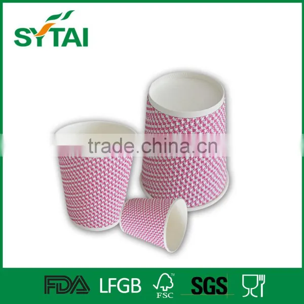 Wholesale Good Heat Insulated s Ripple Wall Disposable Cups photo-5