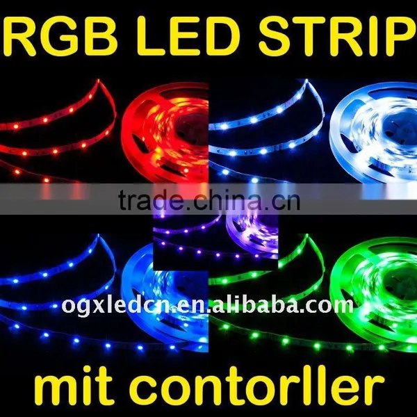 5M Waterproof 5050 SMD RGB 300 Magic Led Rgb +controller
