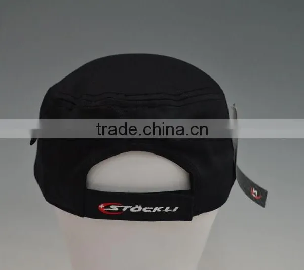 Cotton Army Miltary Style Flat Top Quality Baseball Cap photo-4
