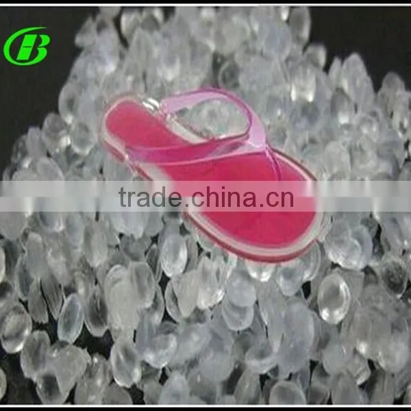 Crystal Colorful Pvc Compound /pvc Granules for Sandal Shoe photo-5