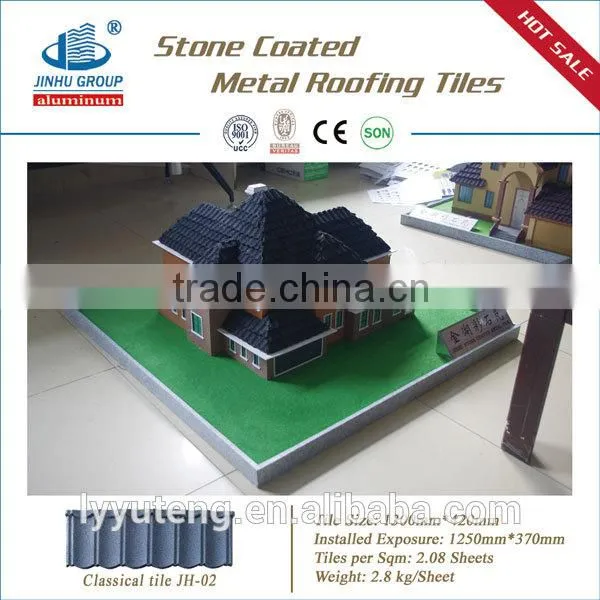 Decoration Material Roof Tiles- Classical Roofing Materials/ Stone Coated Metal Roof Tile photo-5