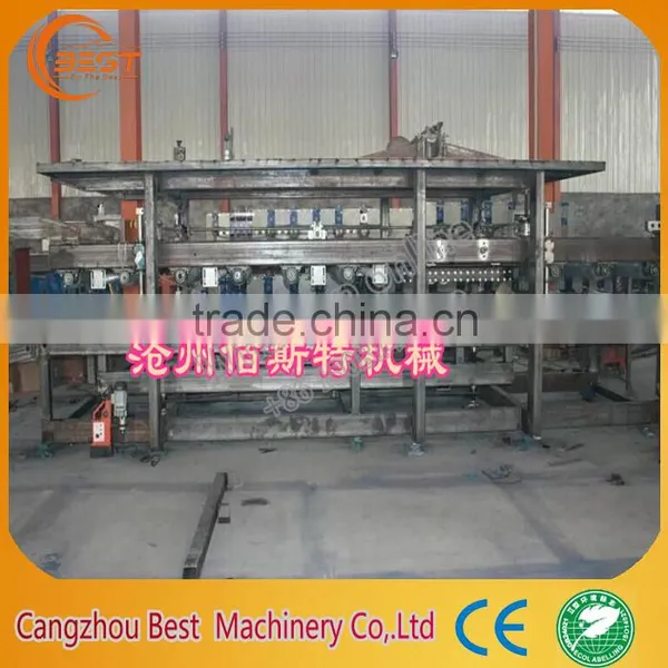 Used Corrugated Steel Profile Roll Forming Sandwich Panel Production Line photo-6