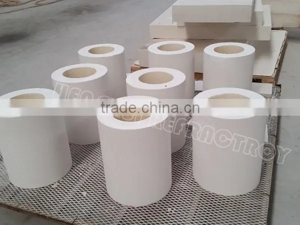 High Purity Refractory Ceramic Fiber Vacuum Formed Tube Shapes photo-4