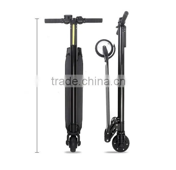 Electric Carbon Fiber Scooter Lightweight Mobility Electric Scooter photo-4