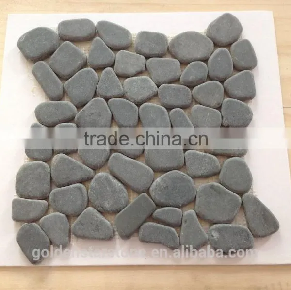 Natural Stone Pebble Stone Flooring photo-3