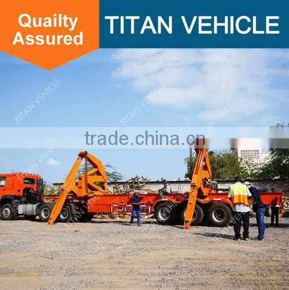 TITAN Container Side Loading Lift Side Lifter Truck Semi Trailer With Loader photo-2