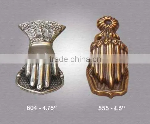 Brass Paper Clip Lady Hand