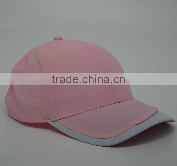 PINK COLOR BASEBALL CAP, BLANK COTTON PINK HATS photo-4