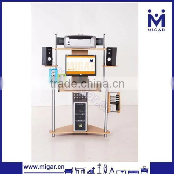 Arch Tower Corner Computer Desk with Hutch MGD-1392