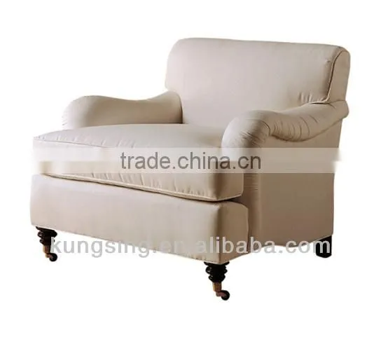 Modern Bedroom Sofa Chair With Wheels