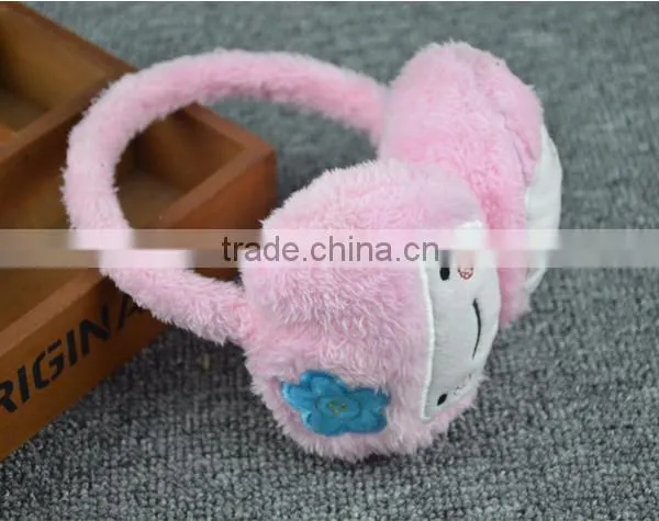 Smile Face Applique Children Earmuffs For Sale photo-2