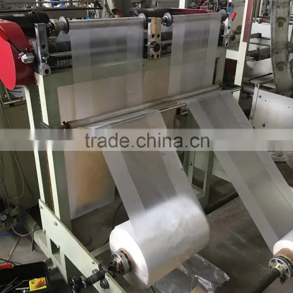 Automatic 800model Vest Bag Making Machine of Hot Sealing Hot Cutting Type photo-6
