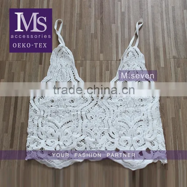 New Arrival Custom Vest Polyester Lace Embroidery Fabric for Ladies Dress