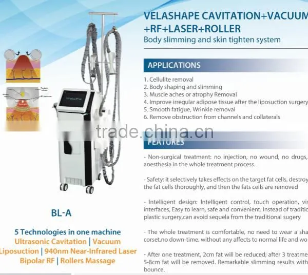 40k Body Fitness Beautifying Ultrasonic Cavitation+bipolar Rf+tripolar rf Beauty Machine photo-2