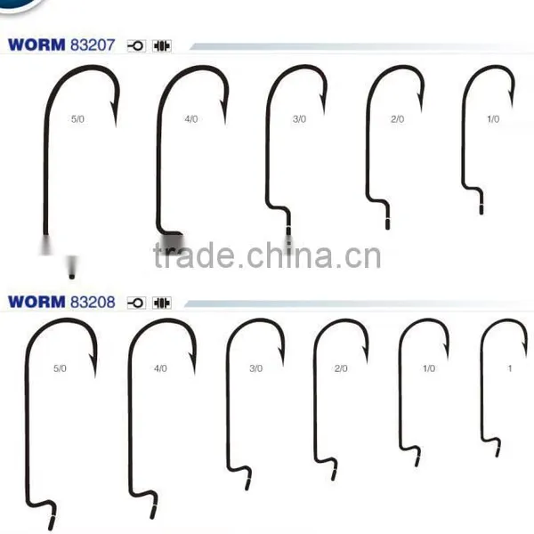 worm hook fishing hook for fishing