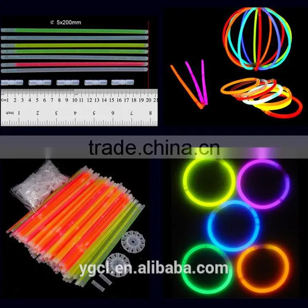 8 Inch Glow Bracelet With 100 Pcs Package for Party (CE, EN71, BV, ASTM F963) photo-6