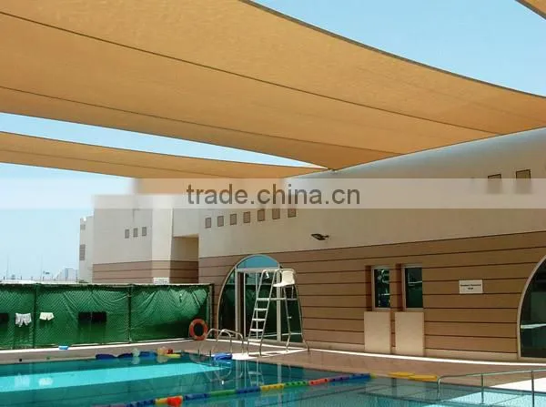 HDPE Sun Shade Sail For Backyard And Swimming Pool photo-5