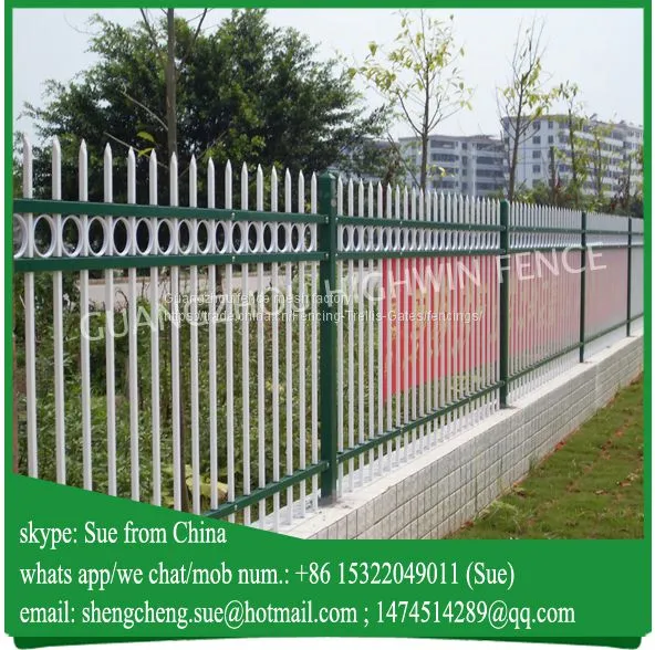 Steel Tubular Fences Wall Palisade Fencing China photo-2